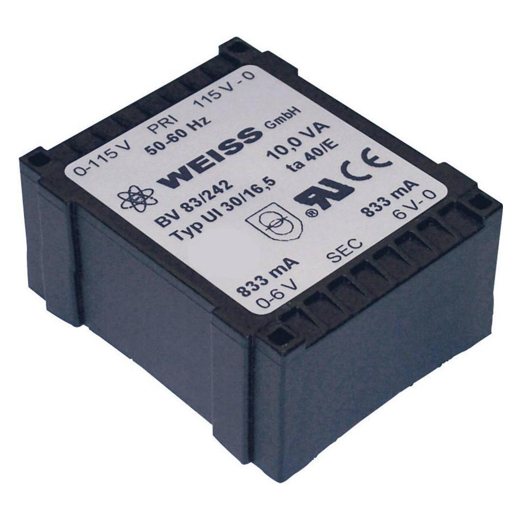 Weiss Elektrotechnik UI 30-Flachtransformator 10 VA (83/248)