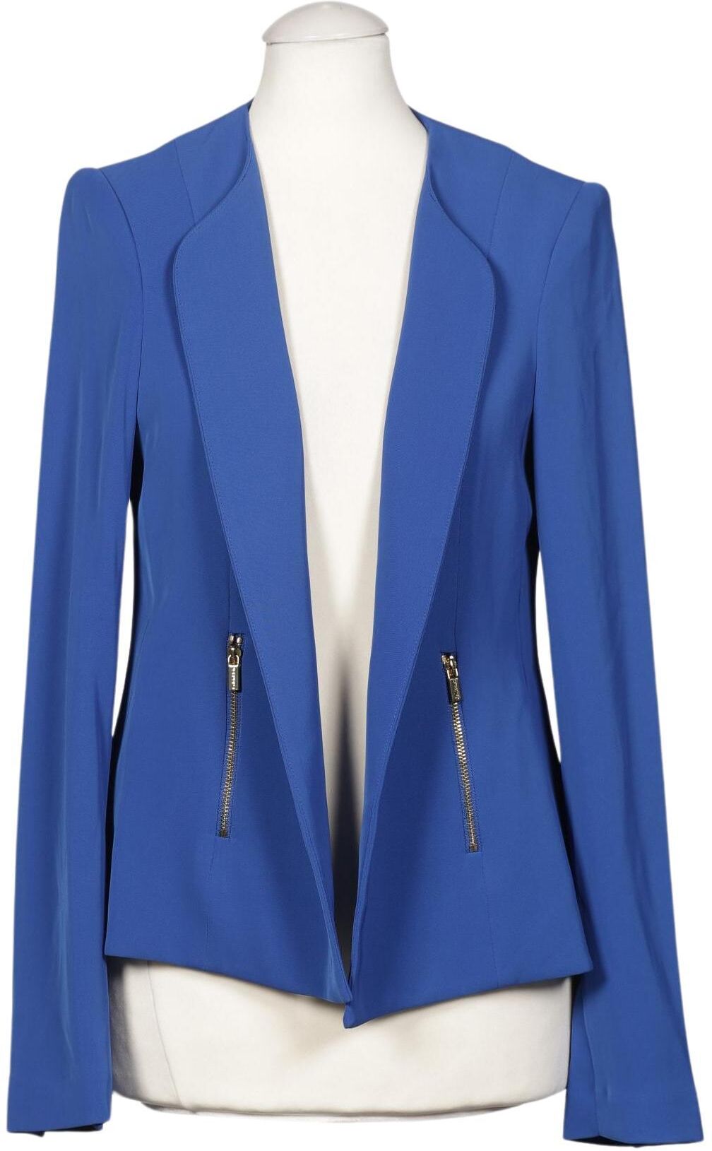 Calvin Klein Damen Blazer, Blau, Gr. XS, Synthetik - Second Hand