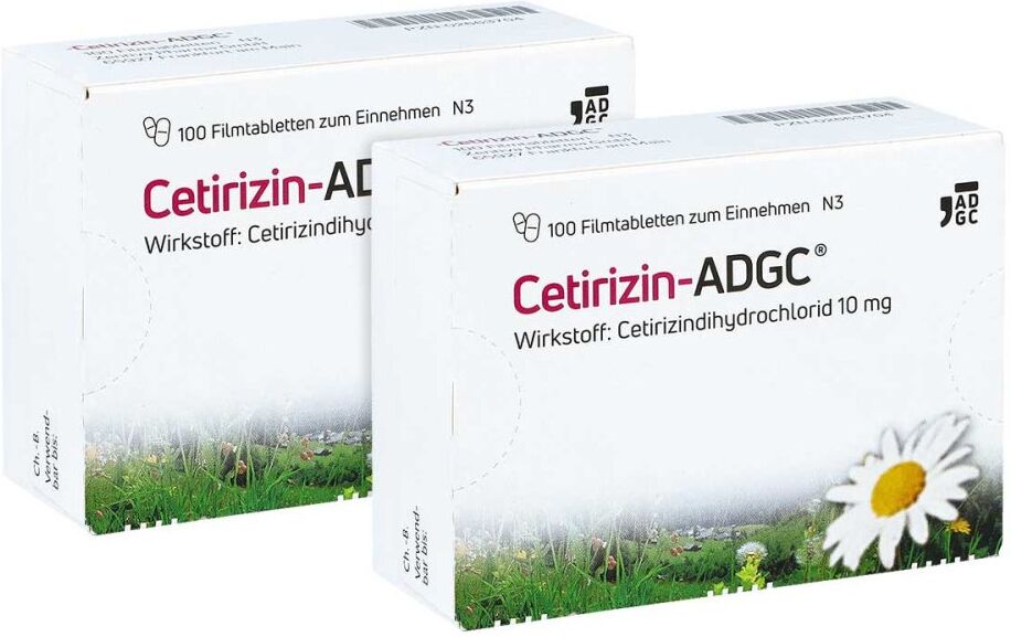 Cetirizin-ADGC Cetirizin ADGC bei Allergien