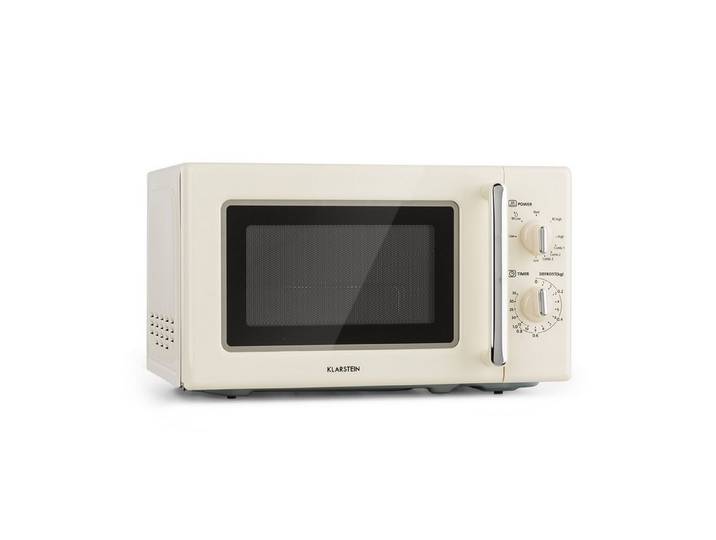 Klarstein Mikrowelle Caroline, Erwärmen, Grillen, Kochen, 20 l