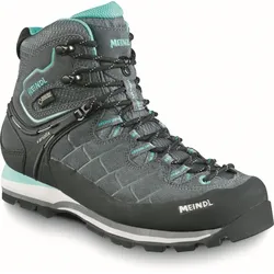 Meindl Damen Litepeak GTX Wanderstiefel - 42 - anthrazit/pistazie