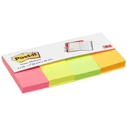 Post-it Notes Markers Haftmarker farbsortiert - 4 x 50 Streifen