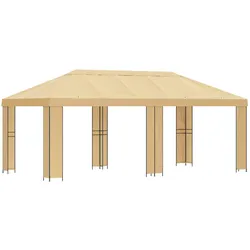 vidaXL, Pavillon, Garten Pavillon (600 cm, 300 cm)