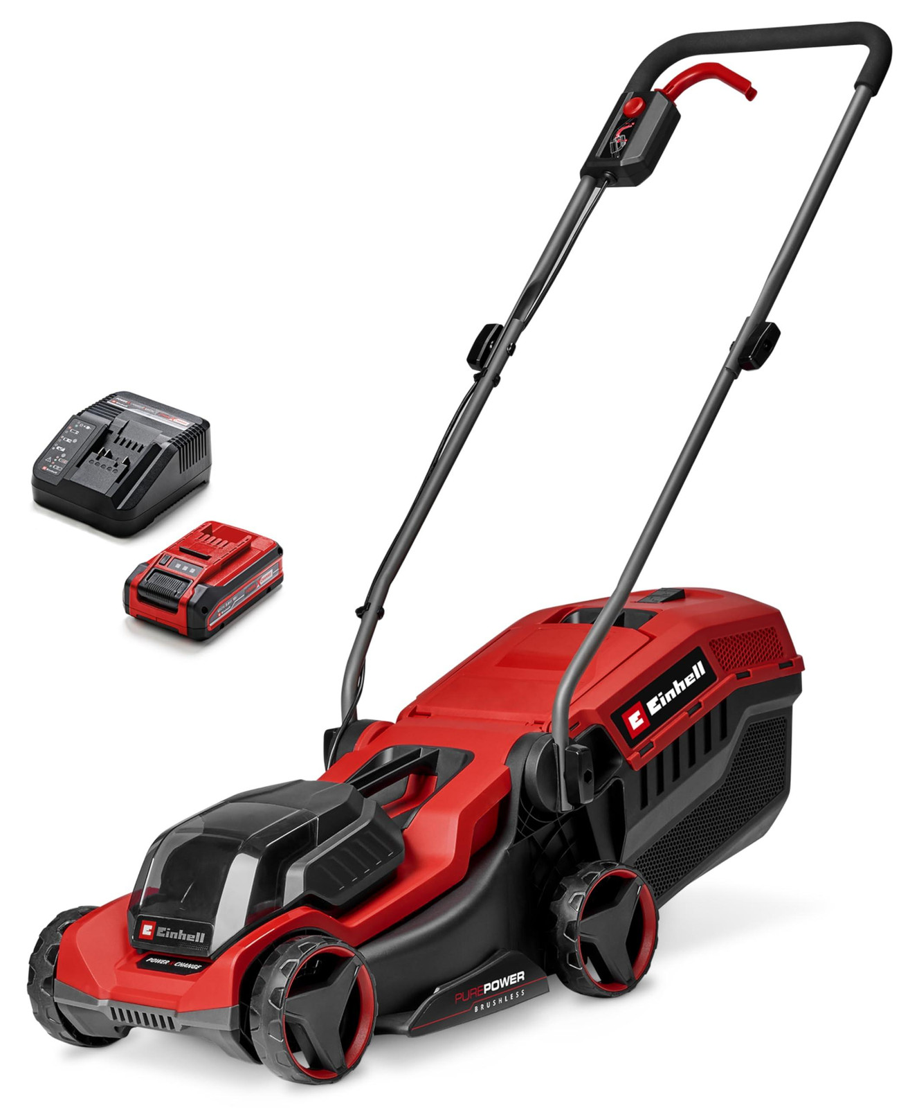 Einhell GE-CM 18/30-1 Li BL accu-grasmaaier met 3,0Ah accu