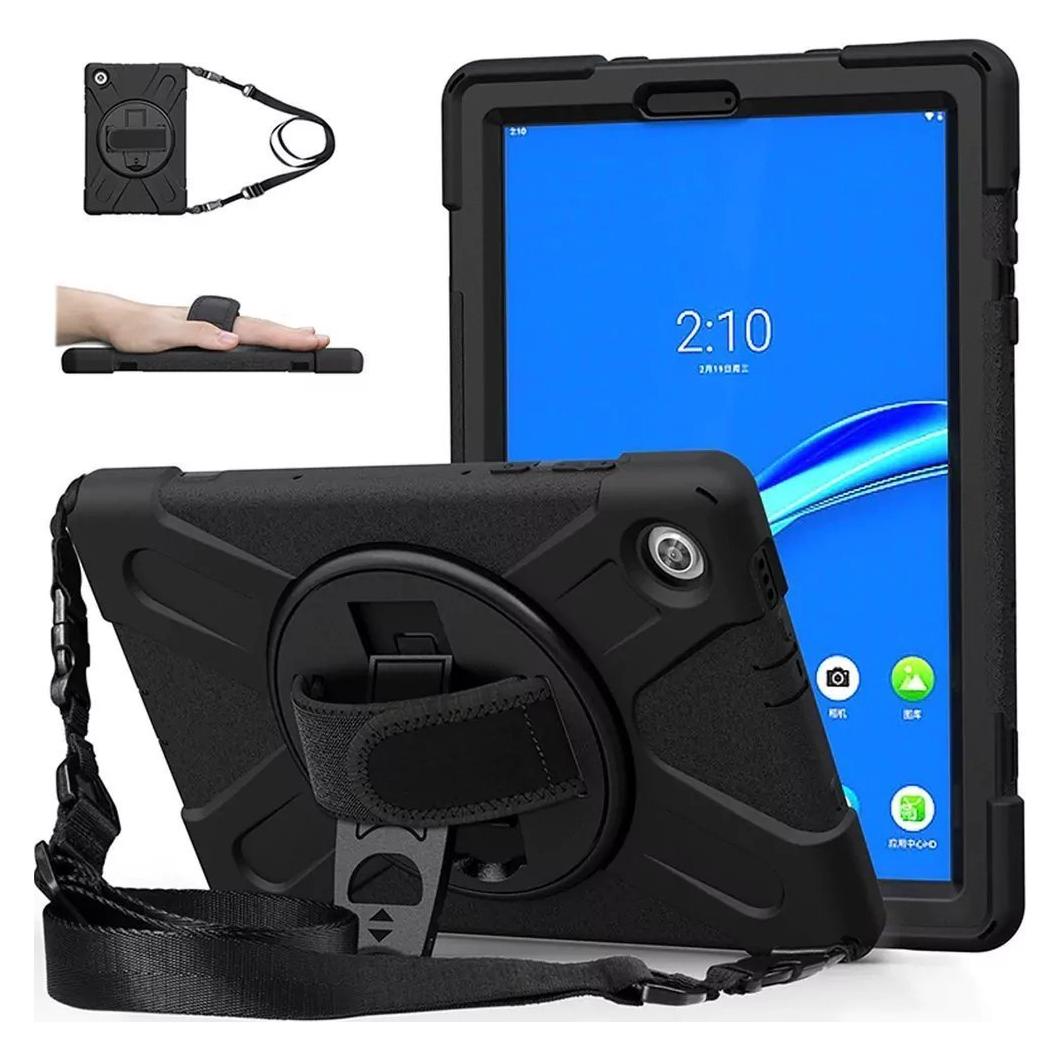 Strado Tablet Case Armor Case with Strap Holder for Lenovo Tab M10 TB-X306X (Lenovo Tab M10) (5904172315816)
