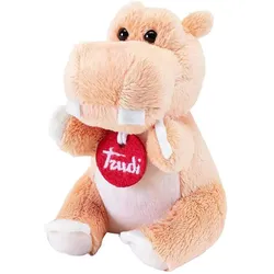 Trudi Trudino Plüschtier Hippo Nilpferd 9 x 14 x 10 cm (Grösse XS) Plüschfigur deluxe mit liebevollen (10 cm)