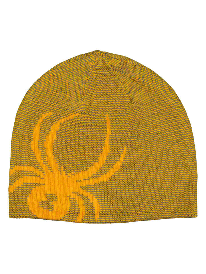 SPYDER Wende-Beanie "Innsbruck" in Gelb - onesize