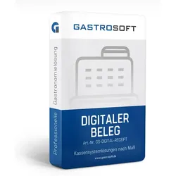 Handel PosSoft digitaler Beleg Jahreslizenz QR Code Finanzamt konforme elektroni...