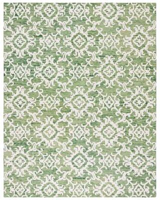 SAFAVIEH Handmade Blossom Linna Modern Floral Wool Rug