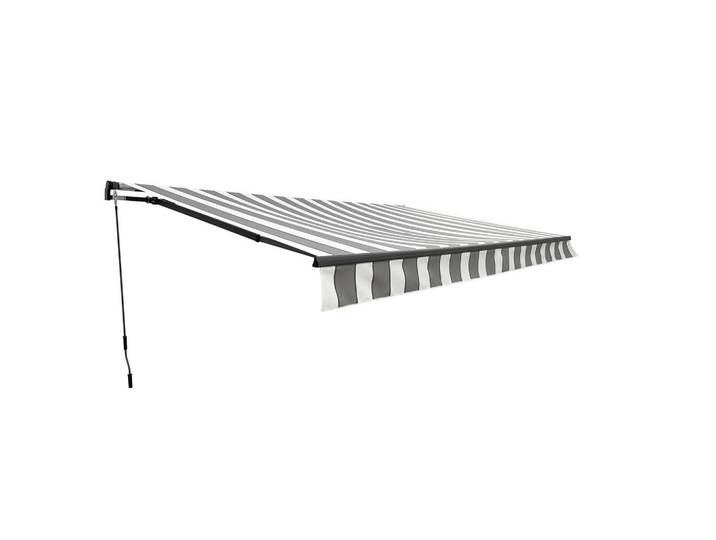 MARKISE MARKISE,400X250CM, GRAU-WEIß
