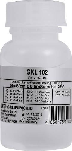 Greisinger GKL 102 Reagenz Leitfähigkeit 1St.