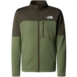 THE NORTH FACE Kinder Jacke TEEN HIKE MIDLAYER FZ, Größe S in Grün Grün