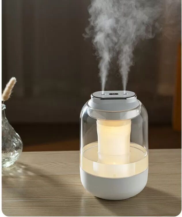 INF Batteriebetriebener Aroma Diffuser mit Konstanter Luftfeuchtigkeit für Schlafzimmer und Studentenwohnheim