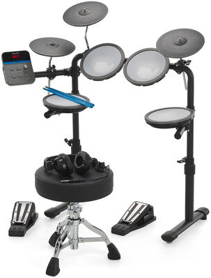 Millenium Rookie E-Drum Set Bundle Bleu