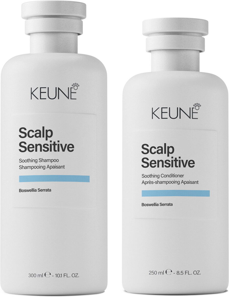 550ml KEUNE Scalp Sensitive Soothing Set (Shampoo 300ml + Conditioner 250ml)