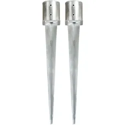 vidaXL, Pflanzen Zubehör, Raxonen (2 Stück) (12 cm, 12 cm)