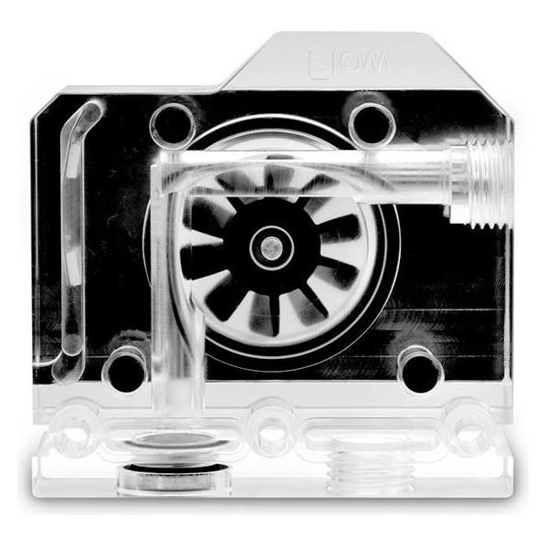 EKWB EK-Quantum Scalar Flowmeter Bottom-To-Top D-RGB - Nickel (3831109829752)