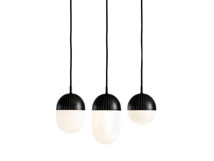 Suspension Dot S Sort/Opal - Woud - Salon / séjour - Métal