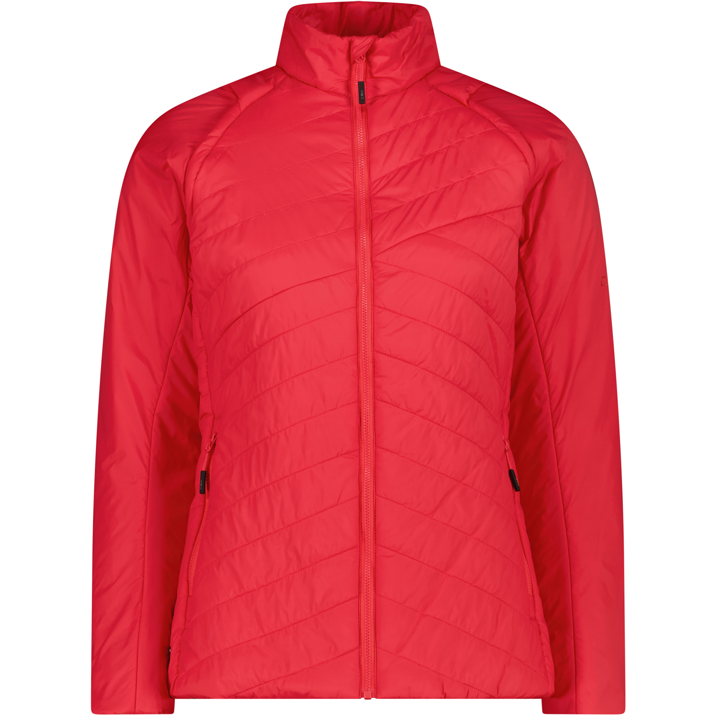 CMP Damen Isolationsjacke rot Größe L Trekking Wasserabweisend