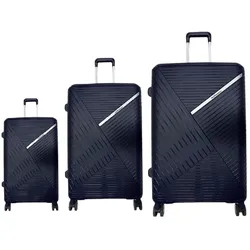 Leichtes Hartschalenkofferset 3-tlg. Koffer Set mit Doppel-Rädern