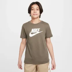 NIKE Sportswear T-Shirt Kinder 222 - medium olive M (137-147 cm)