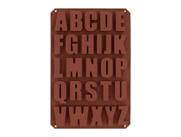 Krumble Siliconen Bakvorm - Letters alfabet