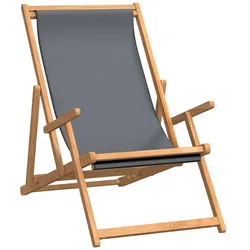 vidaXL, Liegestuhl, Haconia (Mit Armlehnen) (126 cm)