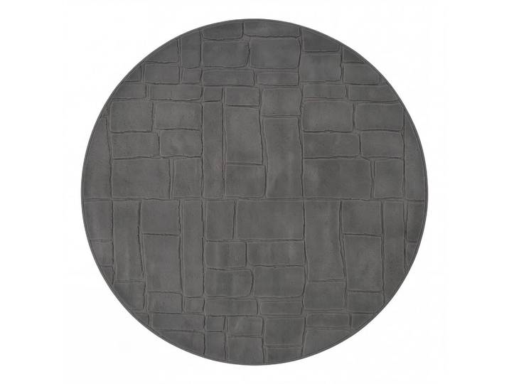 Paco Home Hochflorteppich 160/160 cm Tokio 479, Anthrazit, Kunststoff, Rund, 160x160 cm, Teppiche und Böden, Teppiche, Hochflorteppiche & Shaggys