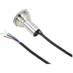 Tru Components Berührungsloser Schalter 30 mm ONPOW91-30E10BYSSNR12-24VDC, Schalter + Taster, Rot