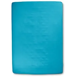 Collection Noblesse Spannbettlaken Jersey 100 x 200 cm Blau Aqua