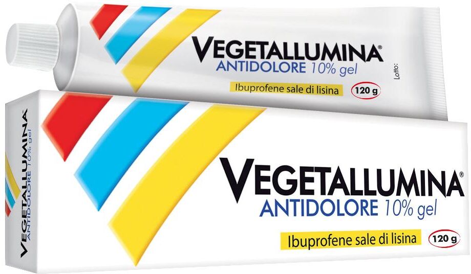 PIETRASANTA PHARMA SpA Vegetallumina Antidolore 10% Gel, 120 g