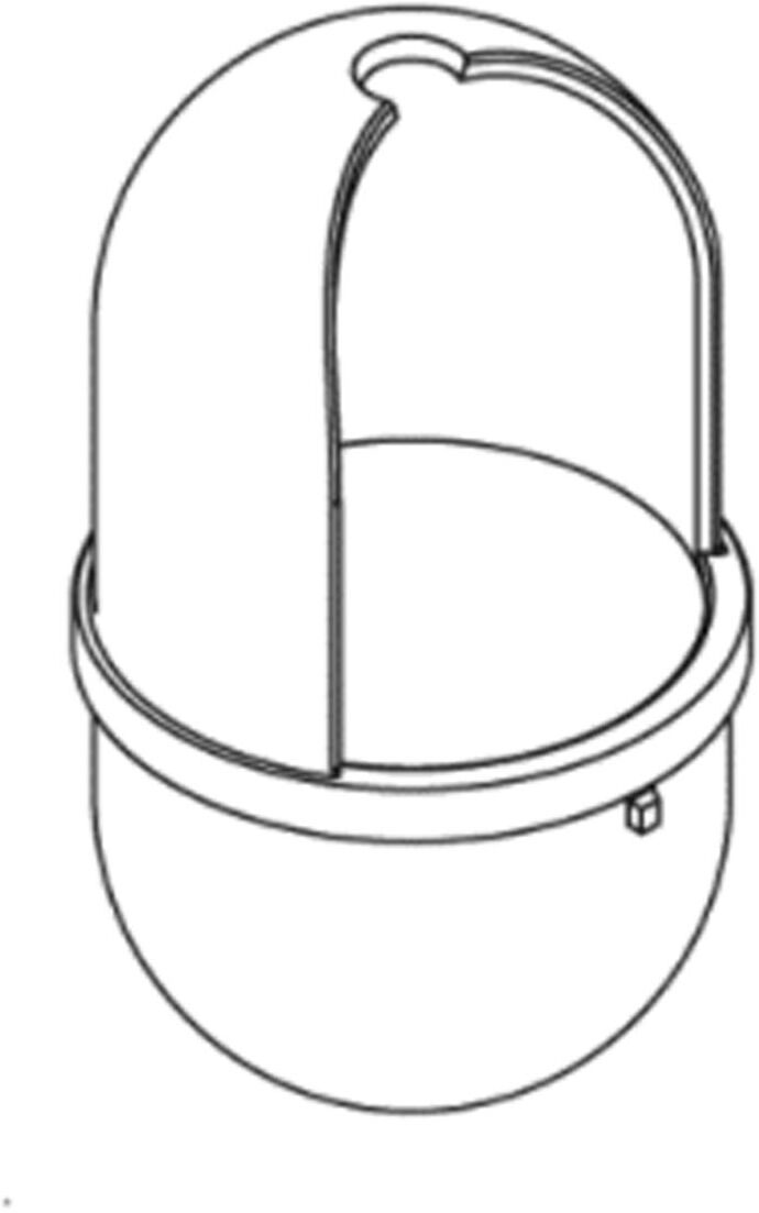 HEWI replacement toilet brush holder 477.20.E05 99