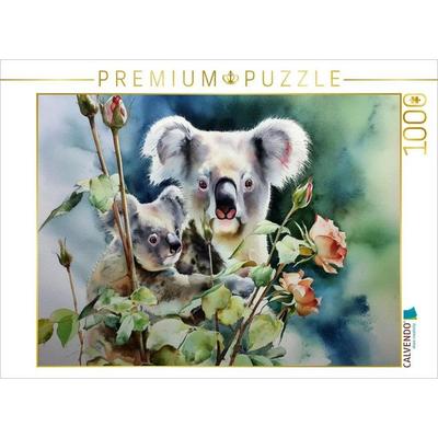 CALVENDO Puzzle Koala mit Baby | 1000 Teile Lege-Größe 64x48cm Foto-Puzzle für glückliche Stunden, Sonstige von , Calvendo Puzzle