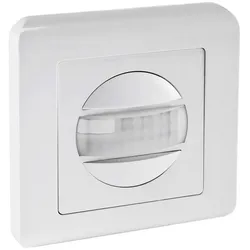 ChiliTec 23011 Unterputz PIR-Bewegungsmelder 160° Pro LED geeignet 2-Draht weiß 230V