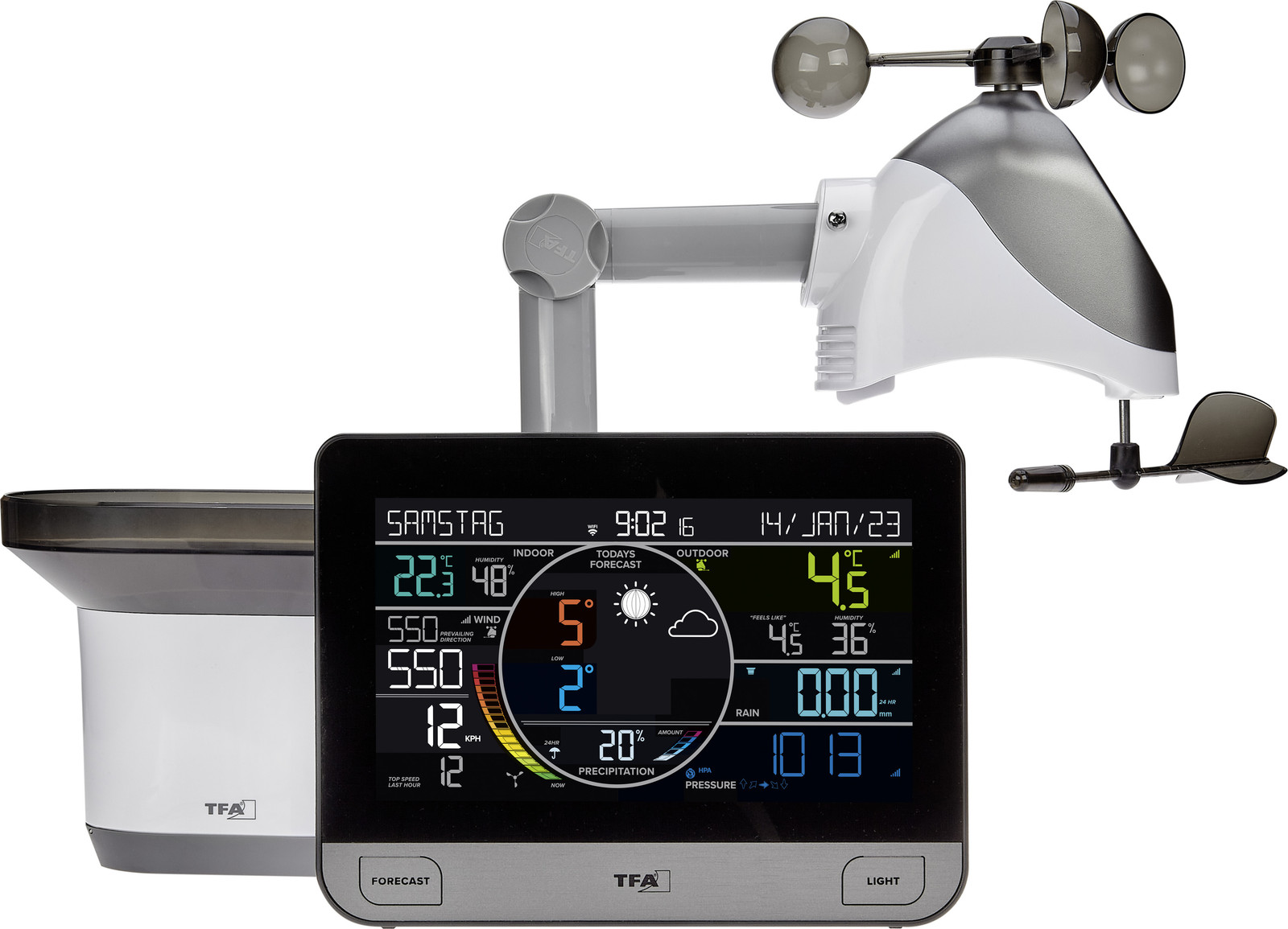 TFA Dostmann Funk-weerstation VIEW PRO