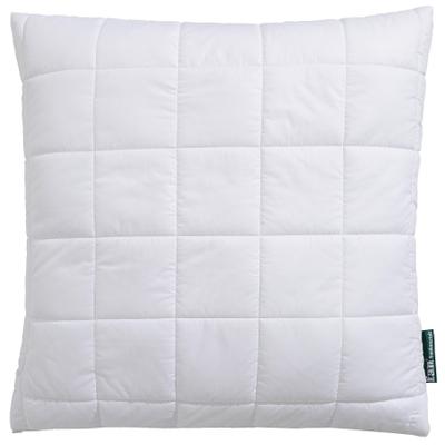 Kunstfaserkopfkissen FAN "Greenfirst", weiß, B:80cm L:80cm, Bezug: 100% Baumwolle. Füllung: 100% Polyester, Kopfkissen
