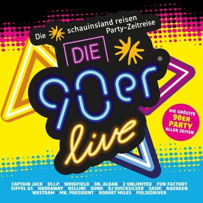 Die 90er Live - Die Gröáte 90er Party Aller Zeiten - Various, CD