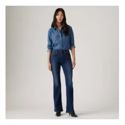 Levi's für Damen. A3410-0202 Jeans 726 HR, dunkelblau, ausgestellt (26/30), Lässig, Baumwolle, Denim