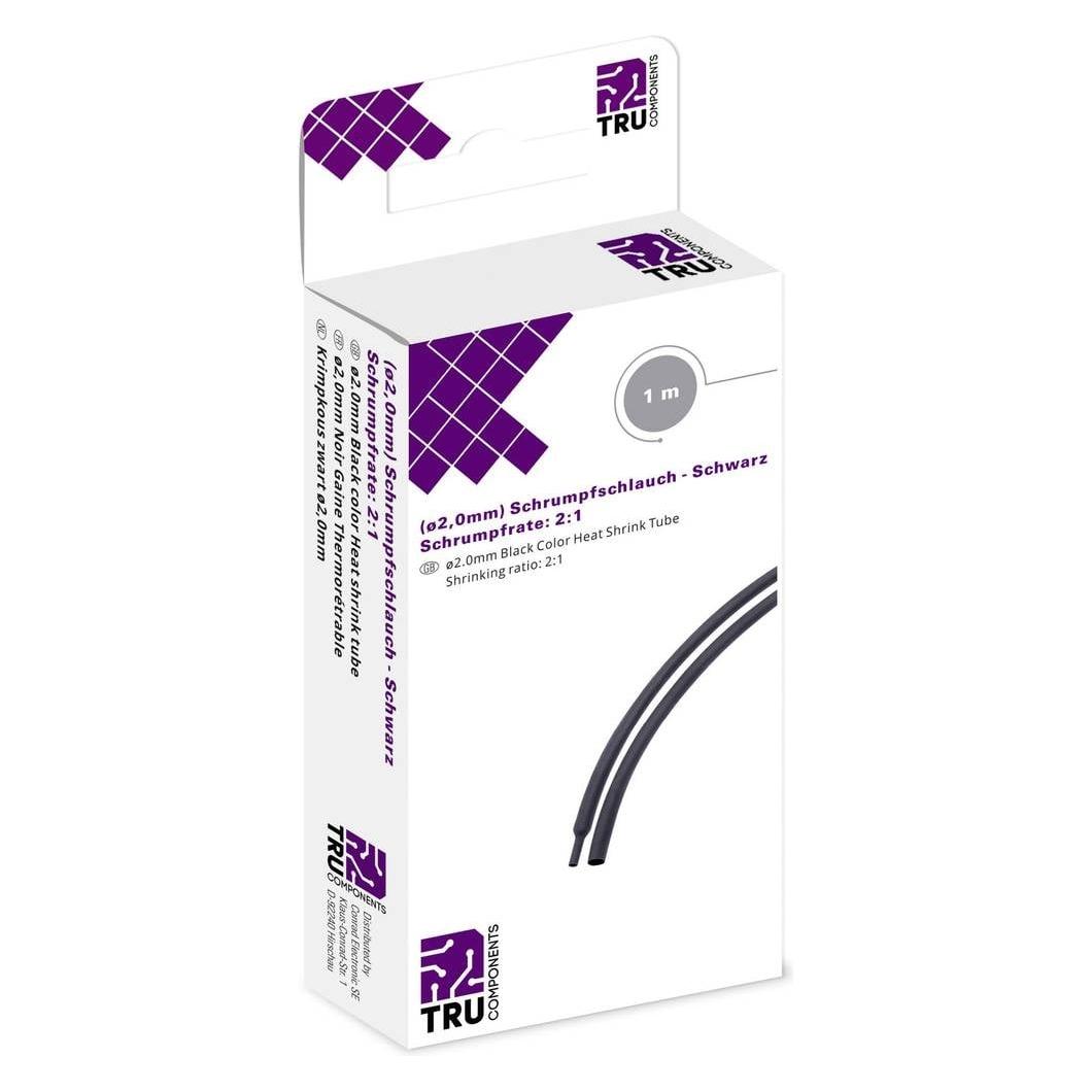 Tru Components Schrumpfschlauch-Set dünnwandig - 2:1 (T1904CA027)