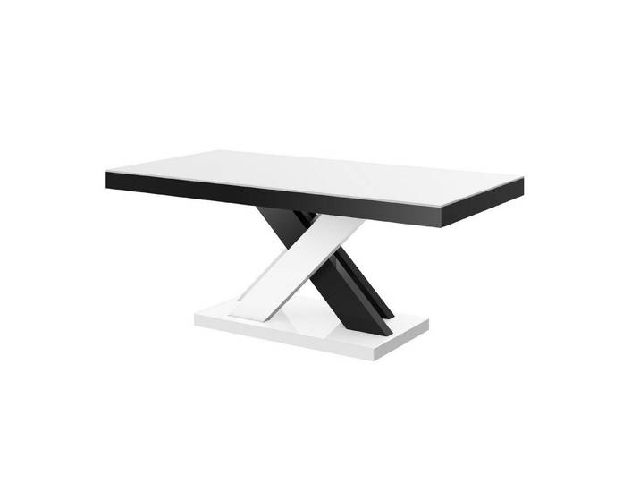 designimpex Couchtisch Couchtisch XLU-888 Hochglanz Wohnzimmertisch Sofatisch Tisch Küche, Funktionstisch, Wohnzimmertisch, Tisch, Esstisch, Sofatisch, Rollen