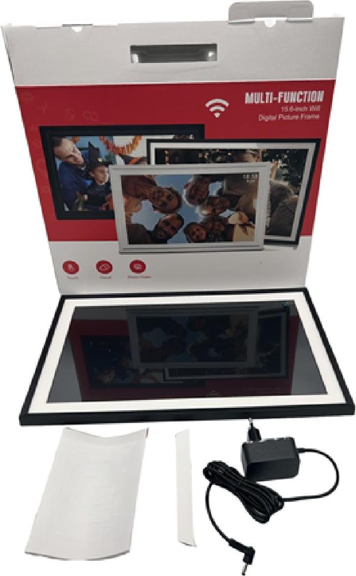 Digitale fotolijst Frameo GW-P156, 15,6 inch, zwart