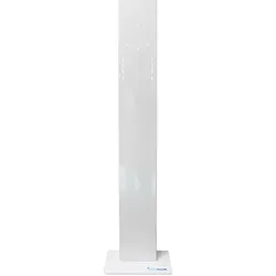Reinigungsberater Desiturm Desinfektionssäule Stahl weiß für Kunststoff- oder Metallspender, Höhe 140 cm