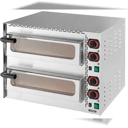 Pizzaofen - 400 - mit 2 Backkammern CFRP2400 Casselin