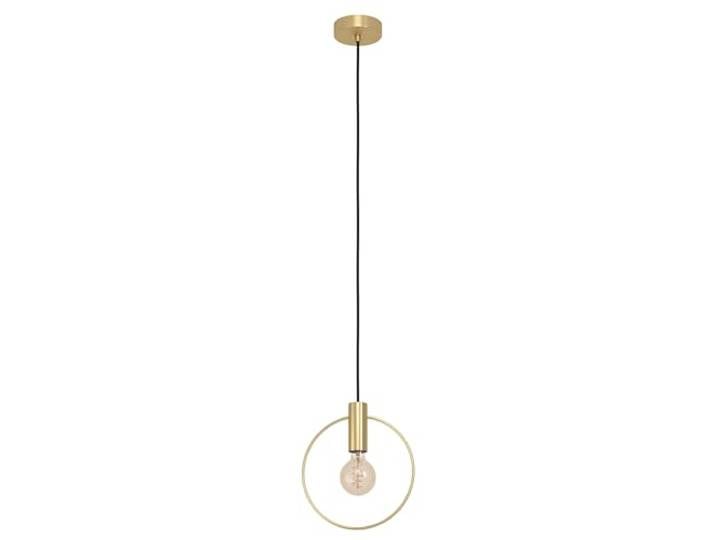 Eglo Suspension luminaire Manizales\, lustre chambre élégant et minimaliste plafonnier salon ou salle à manger en métal laiton\, douille E27