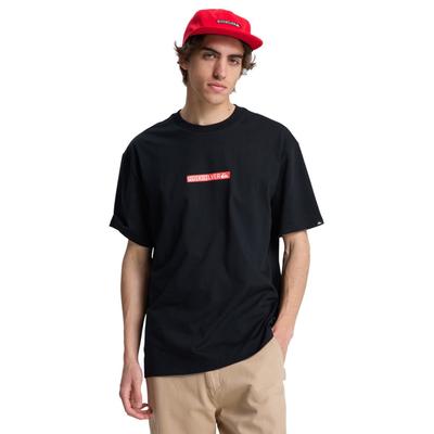 T-Shirt QUIKSILVER "Dna Clicker", Herren, Gr. XS, schwarz, Obermaterial: 100% Baumwolle., Shirts T-Shirt