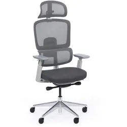 Bürostuhl WILMOT MF, grauer Rahmen, grau