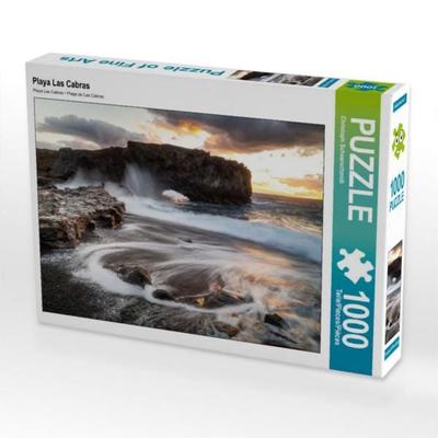 CALVENDO Puzzle Playa Las Cabras | 1000 Teile Lege-Größe 64x48cm Foto-Puzzle für glückliche Stunden