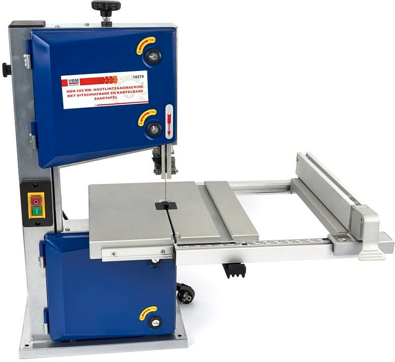 HBM sega a nastro per legno 200 mm con tavolo estensibile