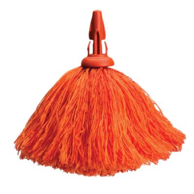 Ersatzbürste OXO GOOD GRIPS "Mikrofaser Staubwedel Ersatzkopf", orange, B:6cm H:27cm L:5,5cm, Mikrofaser, Reinigungsbürsten, Kompatibel mit Oxo Delikat Staubwedel