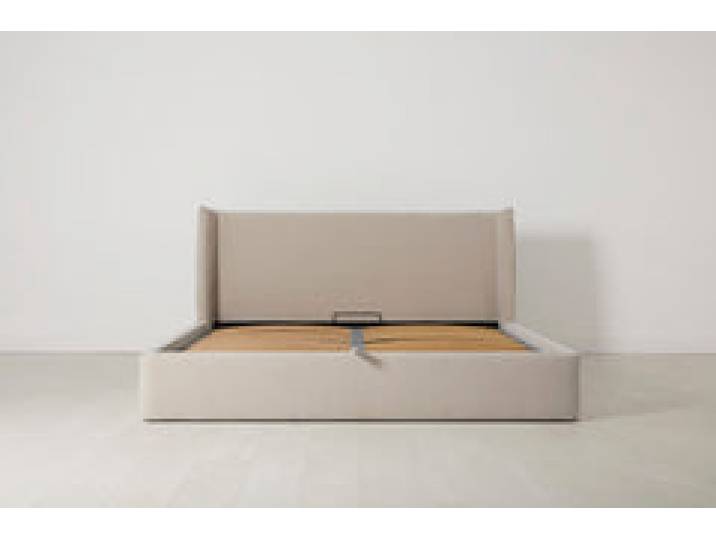 Bett 03 180cm x 200cm, Kreideweiß